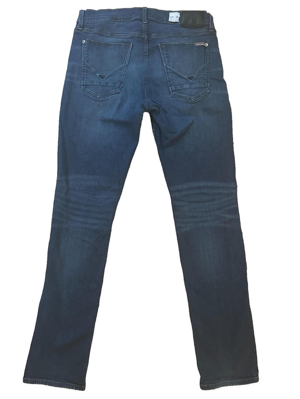 NWT Hudson Vintage Denim Jeans Byron Straight Denim Dark Wash Cotton Stretch 32 - Picture 3 of 5